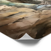 Slot Canyons Utah Landscape Art Print Poster (Hoek)