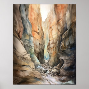Slot Canyons Utah Paysage Art Imprimer Poster