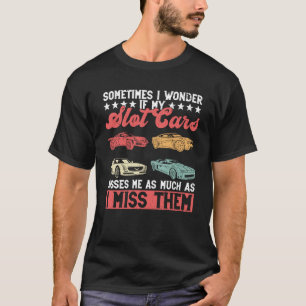 Slot Car Racing en Slot Car Track T-shirt
