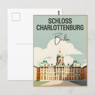 Slot Charlottenburg - Paleis Charlottenburg Briefkaart