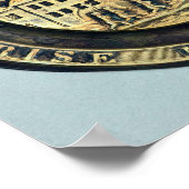 Slot dat het Siege van de Bastille weergeeft Poster (Hoek)