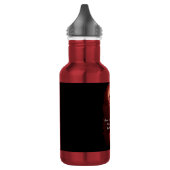 Slot en sleutelflesje (18 oz), rood waterfles  (Links)