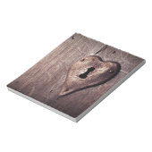 Slot Heart Notitieblok (Gedraaid)