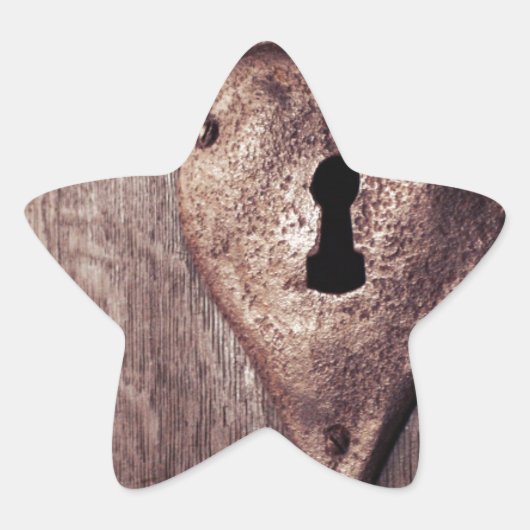 Slot Heart Ster Sticker (Voorkant)