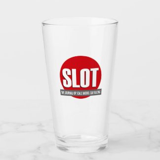 Slot Journal Pint Glass Glas