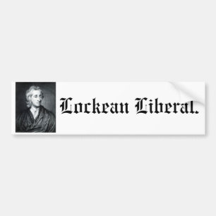 Slot-liberale bumper sticker