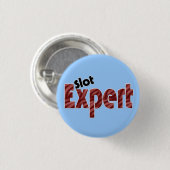 Slot Machine Expert Casino Gambler Button (Voorkant /achterkant)