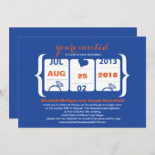 Slot Machine Weddenschap Kaart (Voorkant / Achterkant)