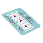 Slot Machine Weddenschap Opslaan Datum Magneet (Rechterzijde)