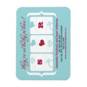 Slot Machine Weddenschap Opslaan Datum Magneet (Verticaal)