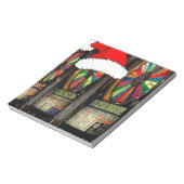 Slot-machines voor kerststaarten notitieblok (Gedraaid)