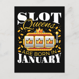 Slot Queens wordt geboren in januari Briefkaart