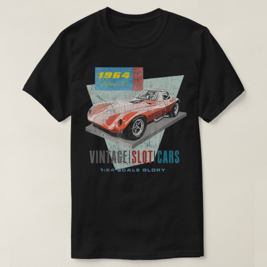 Slot Racing throwback T-shirt (Design voorkant)