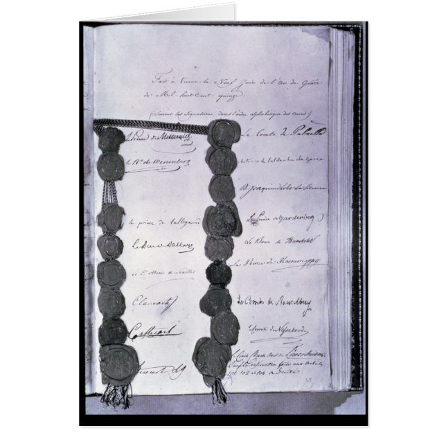 Slotakte" ingesteld bij het Congres van (Voorkant)