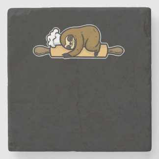 Slotbakker | Grappig schattig kok | Keukencadeau v Stenen Onderzetter