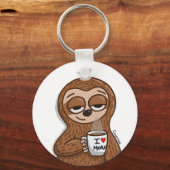 Slote koffie sleutelhanger (Voorkant)