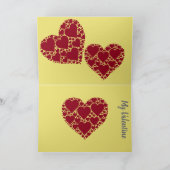 Slote Valentijn Feestdagen Kaart (Binnen)