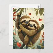 Slote Valentijnsdag Briefkaart (Voorkant / Achterkant)