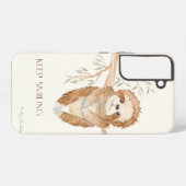 Slote Waterverf Boho blijft rondzwerven Samsung Galaxy Hoesje (Achterkant horizontaal)