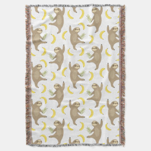 Sloten en Bananas Pattern Deken
