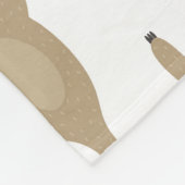 Sloten en Bananas Pattern Fleece Deken (Hoek)