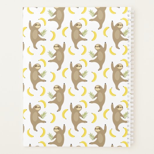 Sloten en Bananas Pattern Planner (Achterkant)