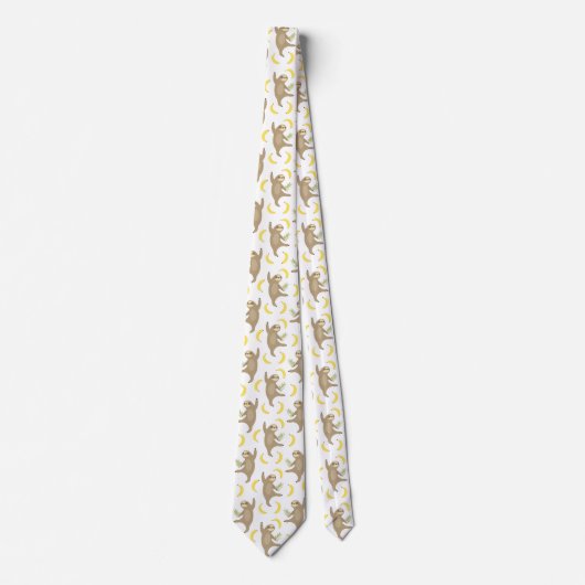 Sloten en Bananas Pattern Stropdas (Voorkant)
