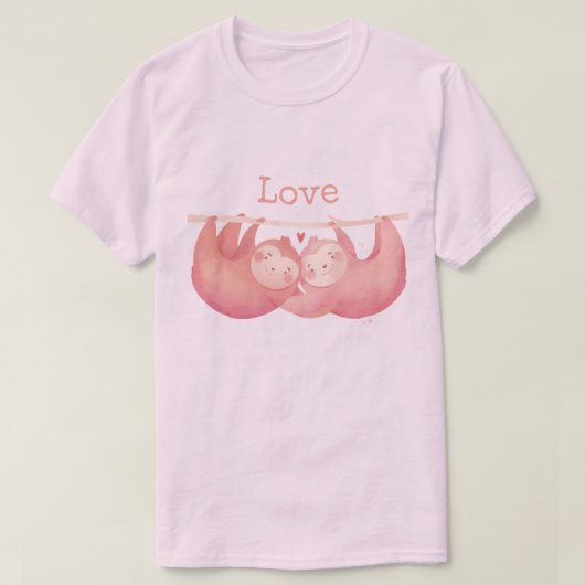 Sloten in liefde t-shirt (Design voorkant)