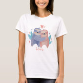 Sloten in liefde t-shirt (Voorkant)