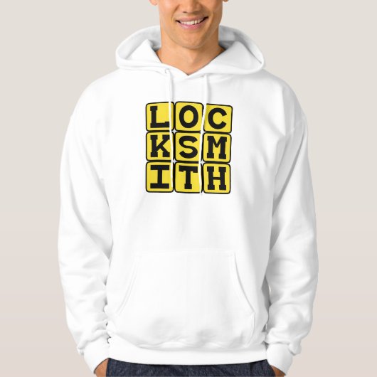 Slotenmaker, Meester van Sloten Hoodie (Voorkant)
