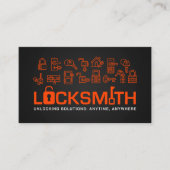 Slotenmaker Visitekaartje (Voorkant)