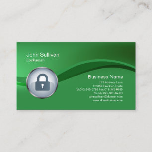 Slotenmaker Visitekaartje hangslot icoon