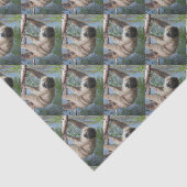 Slotfoto Tissuepapier (Detail)