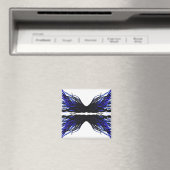 Sloth Abstract 7 Deadly Sins Alcohol Ink Art Magneet (Insitu (Vaatwasser))