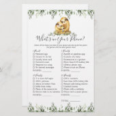 Sloth Animals Baby shower Wat zit er in je telefoo (Voorkant / Achterkant)