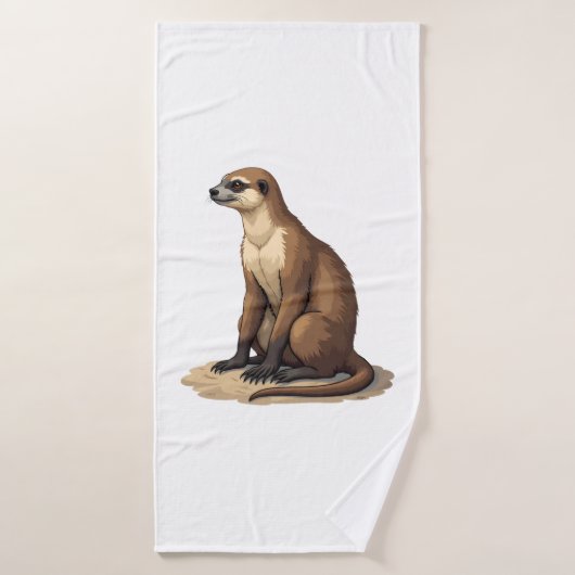 Sloth Antique Engraving Retro Graphic (2) (Serviette de bain)