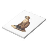 Sloth Antique Engraving Retro Graphic (2) Notitieblok (Gedraaid)