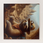 Sloth Archeologist Legpuzzel (Horizontaal)