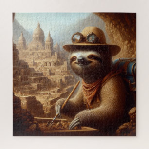 Sloth Archeologist Legpuzzel