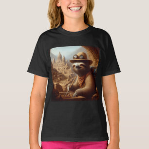 Sloth Archeologist T-shirt