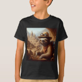 Sloth Archeologist T-shirt (Voorkant)