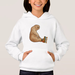 Sloth as Patinage en ligne avec Patins en ligne