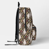 Sloth Astronaut Pattern Bedrukte Rugzak (Links)