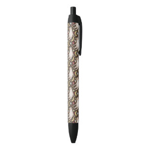 Sloth Astronaut Pattern Zwarte Inkt Pen