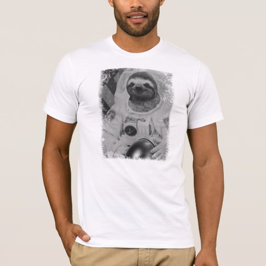 Sloth Astronaut T-shirt (Voorkant)