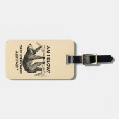 Sloth ben ik traag? Grappig Bagagelabel (Voorkant horizontaal)