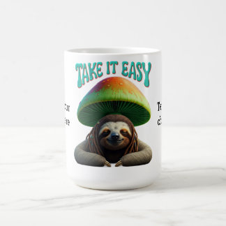 Sloth Boho Hippie gepersonaliseerde Hippie Koffiemok