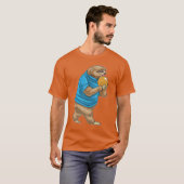Sloth Bowling bal T-shirt (Voorkant volledig)