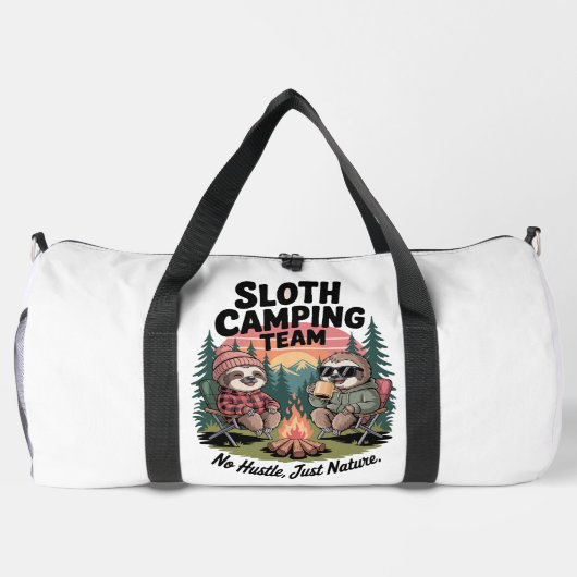  Sloth Camping Team No Hustle Plunjezak (Achterkant)