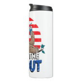 Sloth Chill vierde uit Patriotic USA Thermosbeker (Geroteerd rechts)